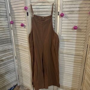 XL Brown Overalls